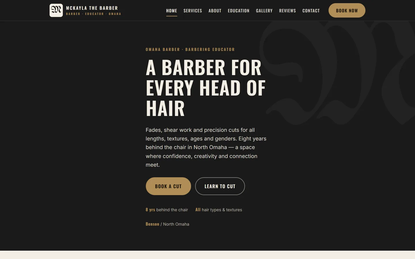 McKayla barber website